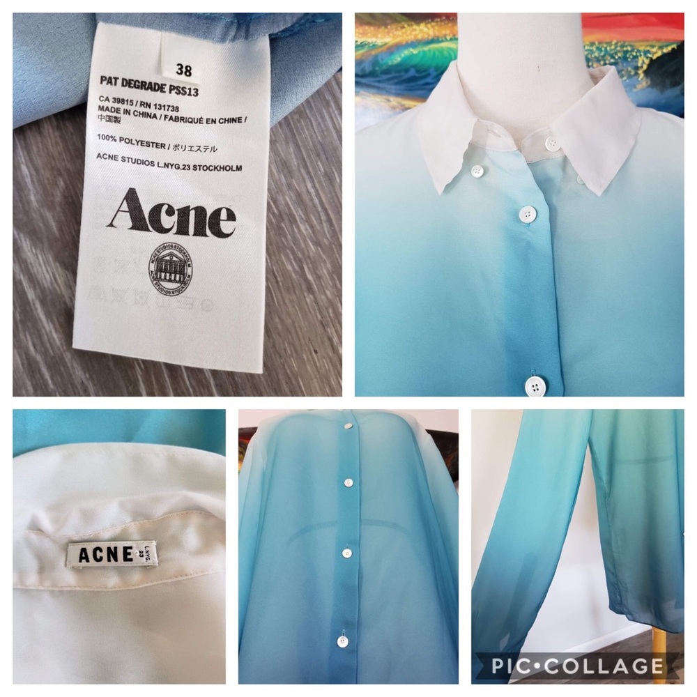 Acne Studios ombré long sleeve - Picture 7 of 8